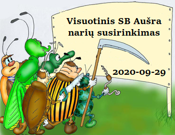 Skelbiamas visuotinis SB „Aušra“ narių susirinkimas