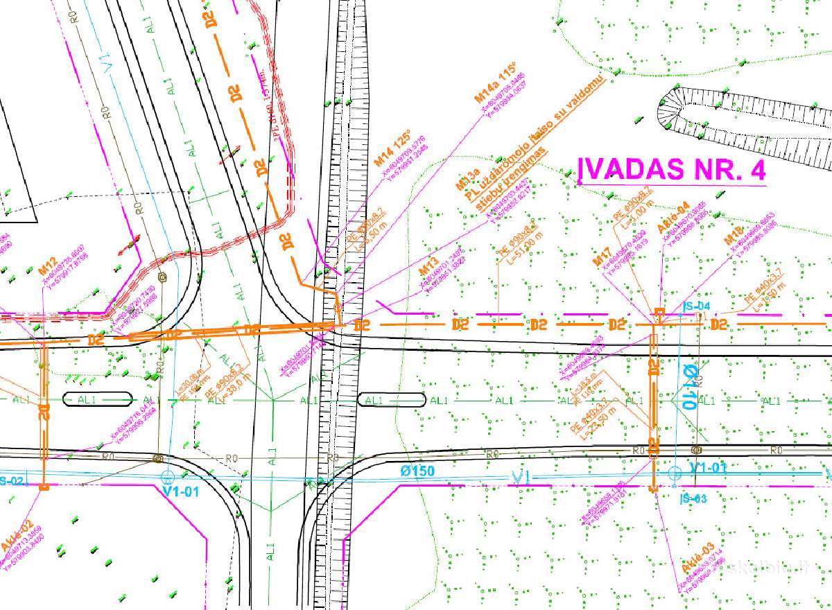 Vandentiekio tinklų įrengimo projektavimas