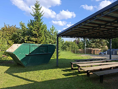 Žaliųjų atliekų konteineris